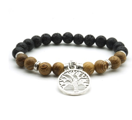 Hand-woven Red Rope Tree of Life Bracelet AURISTRA 