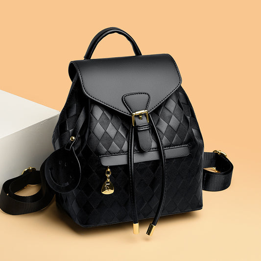 Female Backpack Casual Multifunction Women Leather Backpack Shoulder School Travel Back Pack AURISTRA 