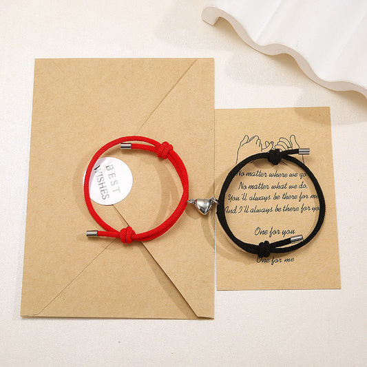 Simple Nylon Love Magnetic Bracelet AURISTRA 