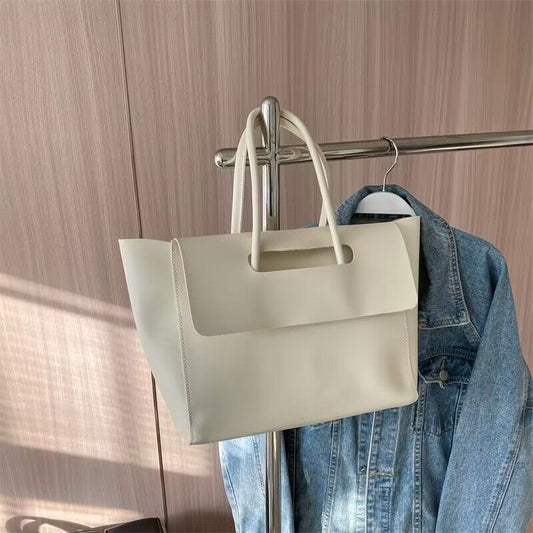 Fashion Women Shoulder Bags Large Capacity Handbags Simple Retro Tote Bags Solid Color Famous Brand High Quality Bags AURISTRA 