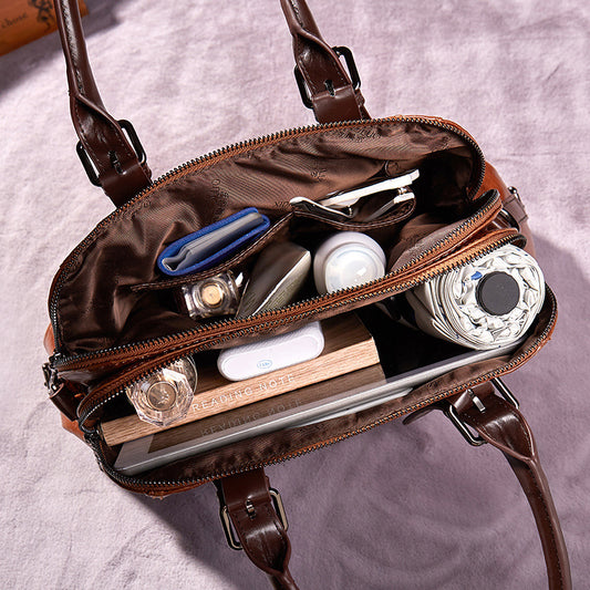 Bag Female Women's Genuine Leather Bags Handbags Crossbody Bags For Women Shoulder Bags Genuine Leather Bolsa Feminina Tote AURISTRA 