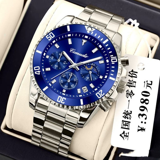 Three-eye Men's Luminous Waterproof Watch AURISTRA 