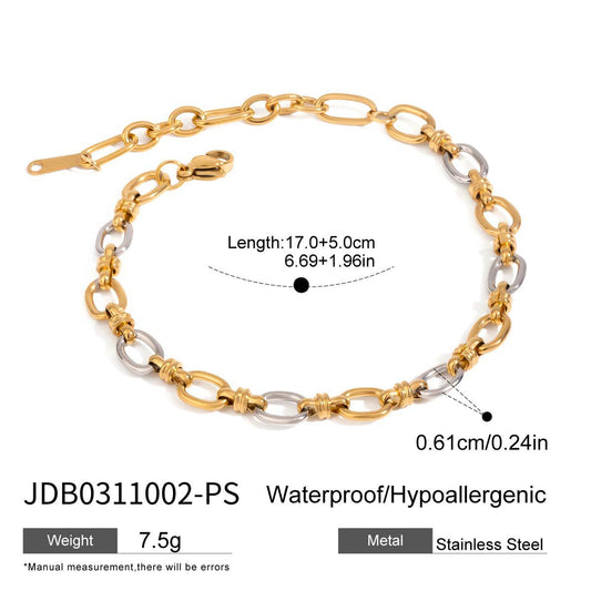 Addison Two Tone Gold Bracelet AURISTRA 