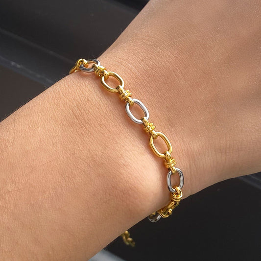 Addison Two Tone Gold Bracelet AURISTRA 
