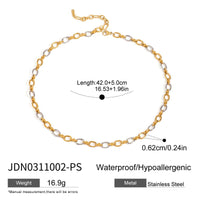 Addison Two Tone Gold Bracelet