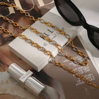 Addison Two Tone Gold Bracelet