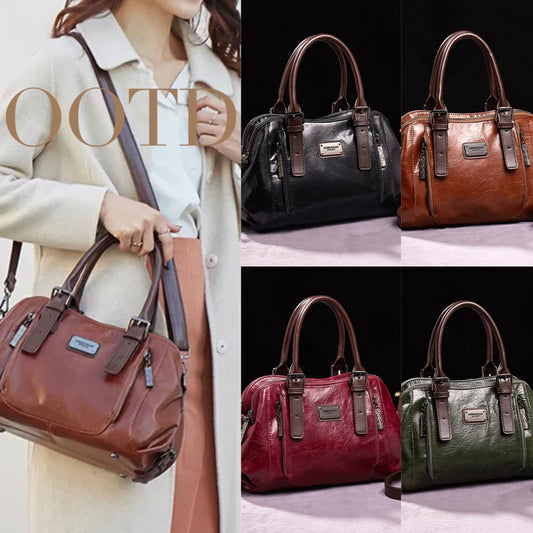 Bag Female Women's Genuine Leather Bags Handbags Crossbody Bags For Women Shoulder Bags Genuine Leather Bolsa Feminina Tote AURISTRA 