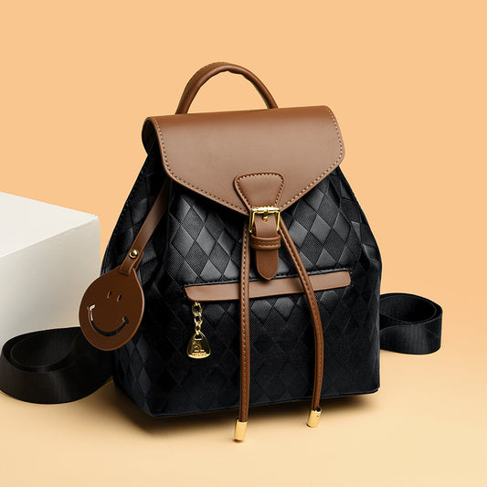 Female Backpack Casual Multifunction Women Leather Backpack Shoulder School Travel Back Pack AURISTRA 