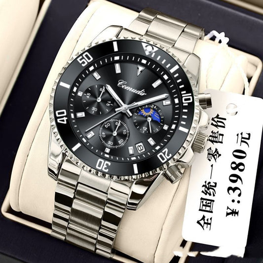 Three-eye Men's Luminous Waterproof Watch AURISTRA 
