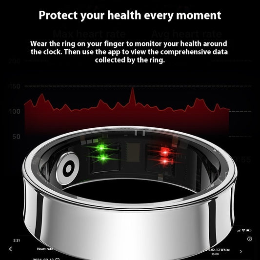 Smart Ring Blood Oxygen Sleep Tracking Heart Rate AURISTRA 